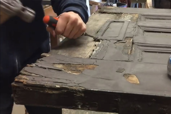 St. Petersburg-wooden-door-repair